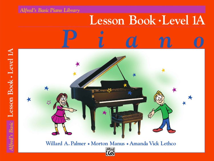 Alfred's Basic Piano Library Lesson Book 1A