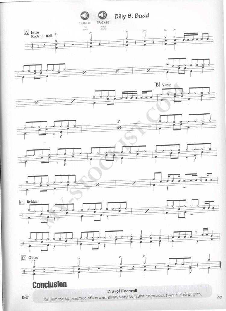 Fast Track Drums Method Book 1 - Gambar 4